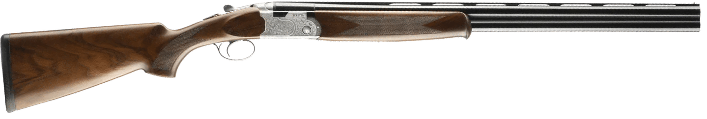 Beretta USA J686F1228 686 Silver Pigeon I 12 Gauge 3" 2rd 28" Blued Over/Under Vent Rib Barrel, Silver Engraved Receiver, Fixed Grade II Walnut Wood Stock, Right Hand
