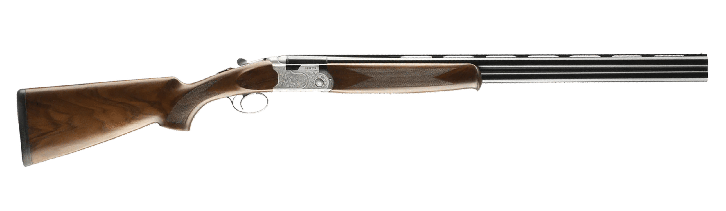 Beretta USA J686F2028V 686 Vittoria Silver Pigeon I 20 Gauge 2rd 3" 28" Blued Over/Under Vent Rib Barrel, Silver Engraved receiver, Grade II Walnut Stock, Right Hand