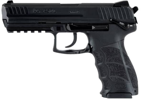 HK 81001099 P30L V3 9mm Luger 10+1 4.45" Black Polygonal Rifled Barrel, Black Cerakote Long/Serrated Steel Slide, Black Polymer Frame w/Picatinny Rail, Black Interchangeable Backstrap Grip, Ambidextrous, Decocker Button