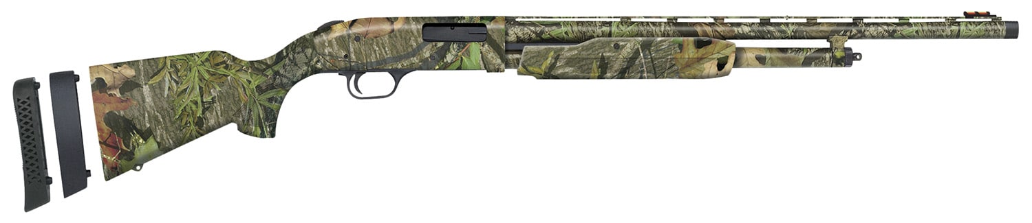 Mossberg 54157 500 Super Bantam Turkey 20 Gauge 3" 5+1 22" Vent Rib Barrel, Dual Extractors, EZ-Reach Forend, Overall Mossy Oak Obsession, Synthetic Stock w/Adjustable LOP Spacer, Includes XF Turkey Choke