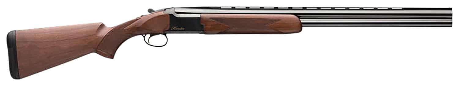 Browning 018258913 Citori Hunter Full Size 410 Gauge Break Open 3" 2rd, 28" Polished Blued Over/Under Vent Rib Barrel, Polished Blued Engraved with Gold Accents Steel Receiver, Fixed Grade I Satin American Black Walnut Wood Stock