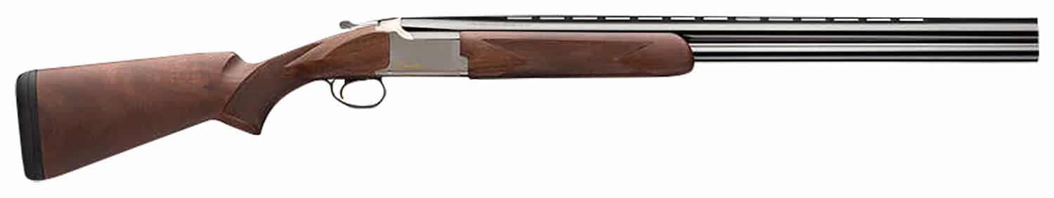 Browning 018259604 Citori Hunter Full Size 20 Gauge Break Open 3" 2rd, 28" Polished Blued Over/Under Vent Rib Barrel, Silver Nitride Steel Receiver, Fixed Grade II Satin American Black Walnut Wood Stock
