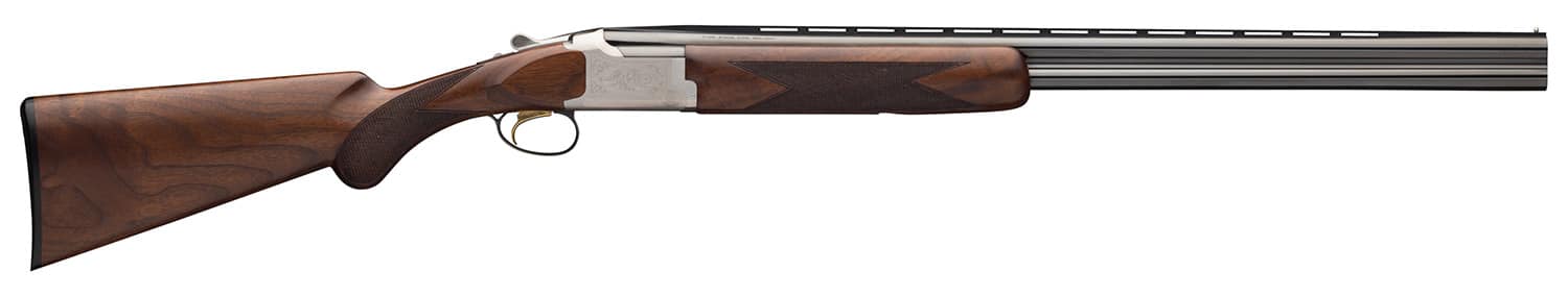Browning 013462913 Citori White Lightning Full Size 410 Gauge Break Open 3" 2rd 28" Polished Blued Over/Under Vent Rib Barrel, Silver Nitride Engraved Steel Receiver, Fixed Grade III/IV Oiled Black Walnut Wood Stock