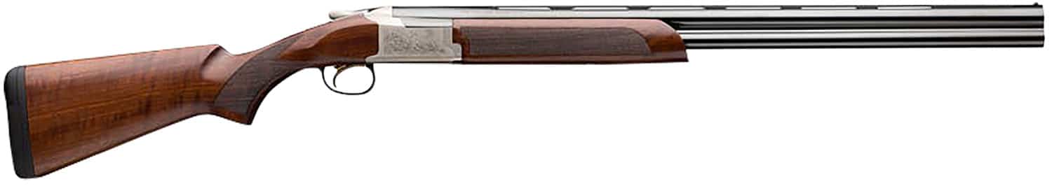 Browning 018165013 Citori 725 Field Full Size 28 Gauge Break Open 3" 2rd, 28" Polished Blued Over/Under Vent Rib Barrel, Silver Nitride Engraved Steel Receiver, Fixed Grade II/III Gloss Black Walnut Wood Stock