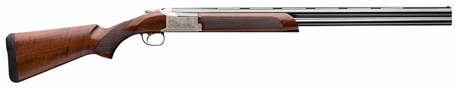 Browning 018165014 Citori 725 Field Full Size 28 Gauge Break Open 3" 2rd, 26" Polished Blued Over/Under Vent Rib Barrel, Silver Nitride Engraved Steel Receiver, Fixed Grade II/III Gloss Black Walnut Wood Stock