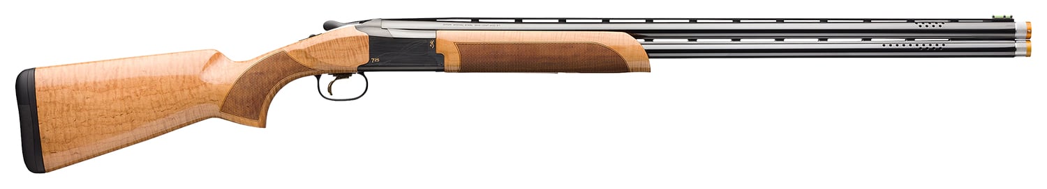 Browning 0182463010 Citori 725 Sporting Full Size 12 Gauge Break Open 3" 2rd 30" Polished Blued Over/Under Vent Rib Barrel, Silver Nitride Steel Receiver, Fixed Grade III/IV Black Walnut Stock