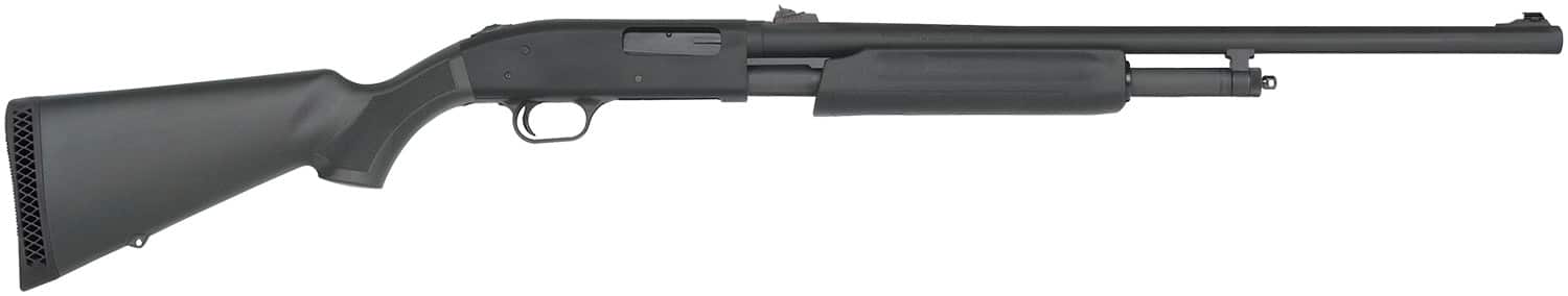 Mossberg 56435 500 20 Gauge Pump 3" 24" Matte Blued Vent Rib Barrel Accu-Set/Synthetic Stock
