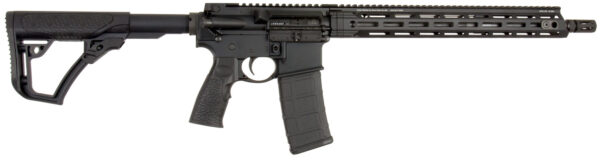 Daniel Defense 0212802081055 DDM4 V7 *CA Compliant 5.56x45mm 10+1 16" Black Phosphate Chrome Lined Steel Barrel, Black Hard Coat Anodized Receiver, Black Synthetic 6 Position Stock w/SoftTouch Overmolding, Black Polymer Grip