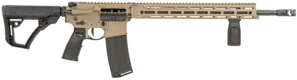 Daniel Defense 0212811090047 DDM4 V7 Pro 5.56x45mm 30+1 18" Black Phosphate Chrome Moly Vanadium Barrel, Flat Dark Earth Cerakote Receiver, 15" M-LOK Handguard, Black Synthetic 6 Position Stock w/SoftTouch Overmolding, Black Polymer Grip