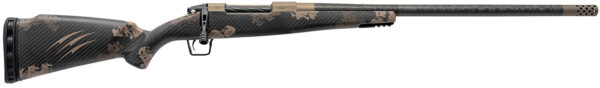 Fierce Firearms ROG7RM22BRS Carbon Rogue Full Size 7mm Rem Mag 3+1 22" Carbon Fiber Threaded Barrel, Smoked Bronze Cerakote Steel Drilled & Tapped Receiver, Picatinny Rail Forend, Sonora Ambush Camo Fixed Carbon Fiber Stock, Right Hand