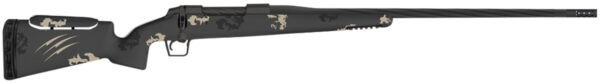 Fierce Firearms FRFP7PRC22BU Twisted Rival FP 7mm PRC 3+1 (Hinged Floor Plate) 22" Twisted Flutes, Black Steel Barrel/Rec, Urban Camo Carbon Fiber Rival Stock with Adj. Cheek Piece, Radial Muzzle Brake, Bix & Andy Adj. Trigger