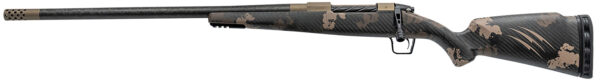 Fierce Firearms ROG7RM24BRSLH Carbon Rogue Full Size 7mm Rem Mag 3+1 24" Carbon Fiber Threaded Barrel, Glacier Cerakote Steel Drilled & Tapped Receiver, Picatinny Rail Forend, Phantom Camo Fixed Carbon Fiber Stock, Left Hand