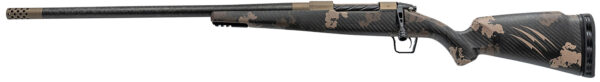 Fierce Firearms ROG7PRC24BRSLH Carbon Rogue Full Size 7mm PRC 3+1 24" Carbon Fiber Threaded Barrel, Smoked Bronze Cerakote Steel Drilled & Tapped Receiver, Picatinny Rail Forend, Sonora Ambush Camo Fixed Carbon Fiber Stock, Left Hand