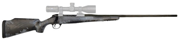 Fierce Firearms FRG65PRC24BU Twisted Rage Full Size 6.5 PRC 3+1 24" Black Cerakote Fluted Threaded Barrel, Black Cerakote Steel Receiver, Urban Camo C3 Carbon Rage w/Pic Rail Carbon Fiber Stock
