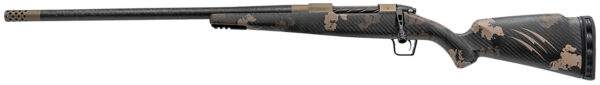 Fierce Firearms ROG7PRC22BRSLH Carbon Rogue Full Size 7mm PRC 3+1 22" Carbon Fiber Threaded Barrel, Smoked Bronze Cerakote Steel Drilled & Tapped Receiver, Picatinny Rail Forend, Sonora Ambush Camo Fixed Carbon Fiber Stock, Left Hand
