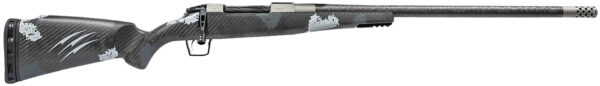 Fierce Firearms ROG7MMBC20GP Carbon Rogue Full Size 7mm BC 3+1 20" Carbon Fiber Threaded Barrel, Tungsten Cerakote Steel Drilled & Tapped Receiver, Picatinny Rail Forend, Phantom Camo Fixed Carbon Fiber Stock, Right Hand