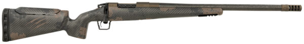 Fierce Firearms FCRFP65CM20MM Carbon Rival FP 6.5 Creedmoor 3+1 20" Midnight Bronze Cerakote Carbon Fiber Match Grade Threaded Barrel, Midnight Bronze Cerakote Drilled & Tapped Stainless Steel Receiver, LR Negative Comb Trophy Camo Carbon Fiber Stock
