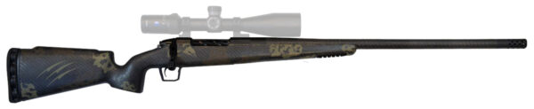 Fierce Firearms LRCR300WINMMV4 Carbon Rival LR 300 Win Mag Caliber with 3+1 Capacity, 24" Carbon Fiber Barrel, Overall Midnight Bronze Cerakote Finish & Fixed Fierce Tech C3 Stock, Right Hand (Full Size)