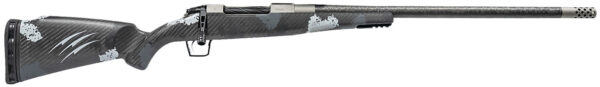 Fierce Firearms ROG7MMBC22GP Carbon Rogue Full Size 7mm BC 3+1 22" Carbon Fiber Threaded Barrel, Tungsten Cerakote Steel Drilled & Tapped Receiver, Picatinny Rail Forend, Phantom Camo Fixed Carbon Fiber Stock, Right Hand