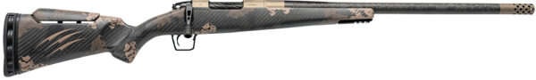Fierce Firearms ROGM7MM0820BRS Carbon Mini Rogue 7mm-08 Rem 4+1 20" Black Carbon Fiber Match Grade Threaded Barrel, Smoked Bronze Cerakote Drilled & Tapped Steel Receiver, Adj Comb & BiPod Rail Sonora Ambush Camo Carbon Fiber Stock