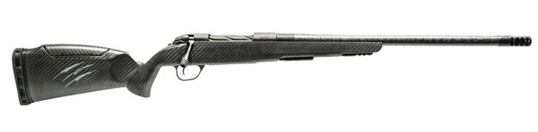 Fierce Firearms FCRGLR7MMBC20BCP Carbon Rage LR Full Size 7mm BC 3+1 20" Carbon Fiber Match Grade Threaded Barrel, Armour Lube Black Stainless Steel Drilled & Tapped Receiver, Picatinny Rail Forend, Carbon Pure Push Button Adj Comb Carbon Fiber Stock