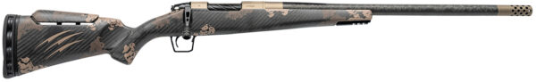 Fierce Firearms ROGM6MMCM20BRS Carbon Mini Rogue 6 Creedmoor 4+1 20" Black Carbon Fiber Match Grade Threaded Barrel, Smoked Bronze Cerakote Drilled & Tapped Steel Receiver, Adj Comb & BiPod Rail Sonora Ambush Camo Carbon Fiber Stock
