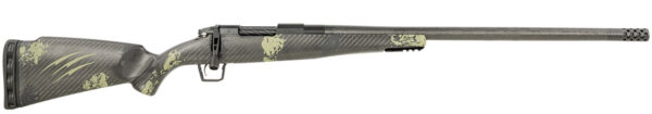 Fierce Firearms ROG308WIN22BF Carbon Rogue Full Size 308 Win 4+1 22" Carbon Fiber Threaded Barrel, Black Cerakote Steel Drilled & Tapped Receiver, Picatinny Rail Forend, Forest Camo Fixed Carbon Fiber Stock, Right Hand