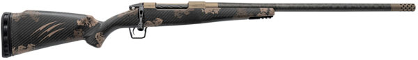 Fierce Firearms ROG300WIN22BRS Carbon Rogue Full Size 300 Win 3+1 22" Carbon Fiber Threaded Barrel, Smoked Bronze Cerakote Steel Drilled & Tapped Receiver, Picatinny Rail Forend, Sonora Ambush Camo Fixed Carbon Fiber Stock, Right Hand
