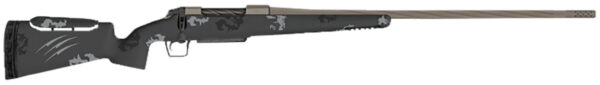 Fierce Firearms FRXP7MMBC20TP Twisted Rival XP Full Size 7mm BC 3+1 20" Tungsten Cerakote Fluted Threaded Barrel Tungsten Cerakote Stainless Steel Drilled & Tapped Receiver, Picatinny Rail Forend, Phantom Camo Adj Comb Carbon Fiber Stock, Right Hand