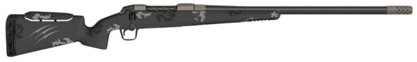 Fierce Firearms FCRFP7MMBC20TP Carbon Rival FP 7mm BC 3+1 20" Black Carbon Fiber Match Grade Threaded Barrel, Tungsten Cerakote Drilled & Tapped Stainless Steel Receiver, Adj Cheek Riser Phantom Camo Carbon Fiber Stock