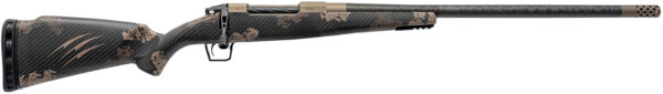 Fierce Firearms ROG7PRC20BRS Carbon Rogue Full Size 7mm PRC 3+1 20" Carbon Fiber Threaded Barrel, Smoked Bronze Cerakote Steel Drilled & Tapped Receiver, Picatinny Rail Forend, Sonora Ambush Camo Fixed Carbon Fiber Stock, Right Hand