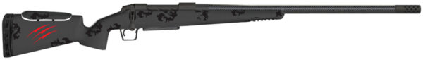 Fierce Firearms FCRXP308WIN22BBO Carbon Rival XP 308 Win 4+1 (Detachable Mag) 22" C3 Carbon Fiber, Black Steel Rec, Blackout Camo Carbon Fiber Rival Stock with Adj. Cheek Piece, Radial TI Muzzle Brake, Bix & Andy Adj. Trigger