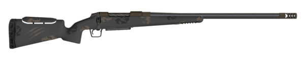 Fierce Firearms FCRXP7MMBC20MT Carbon Rival XP 7mm BC 20" Smoked Bronze Cerakote Carbon Fiber Match Grade Threaded Barrel, Smoked Bronze Cerakote Drilled & Tapped Stainless Steel Receiver, C3 w/Adj Cheek Piece Trophy Camo Carbon Fiber Stock