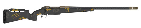 Fierce Firearms FCRXP7MMBC20SBH Carbon Rival XP 7mm BC 20" Smoked Bronze Cerakote Carbon Fiber Match Grade Threaded Barrel, Smoked Bronze Cerakote Drilled & Tapped Stainless Steel Receiver, C3 w/Adj Cheek Piece Harvest Camo Carbon Fiber Stock