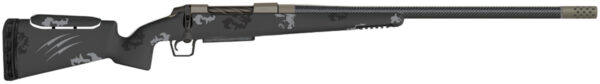 Fierce Firearms FCTRXP308WIN20TP CT Rival XP 308 Win 4+1 (Detachable Mag) 20" C3 Carbon Fiber, Tungsten Gray Titanium Rec, Phantom Camo Carbon Fiber Rival Stock with Adj. Cheek Piece, Radial TI Muzzle Brake, Bix & Andy Adj. Trigger