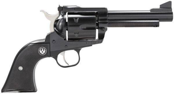 Ruger 0445 Blackhawk 45 Colt (Long Colt) 6rd 4.63" Blued Alloy Steel Barrel, Cylinder & Frame, Black Checkered Rubber Grip, Transfer Bar Safety, Exposed Hammer