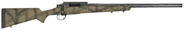 Proof Research 118450 Glacier TI 308 Win 4+1 20" Carbon Fiber Match Grade Threaded Barrel, Black Cerakote Titanium Receiver w/Picatinny Rail, Tactical Flat Dark Earth Proof Hunter Carbon Fiber Stock, Right Hand
