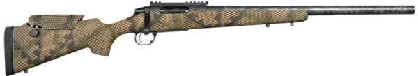 Proof Research 135587 Tundra TI Full Size 300 PRC 4+1 24" Carbon Fiber Match Grade Threaded Barrel, Black Titanium Receiver w/Picatinny Rail, Tactical Flat Dark Earth Adj Cheekrest Carbon Fiber Stock, Right Hand