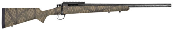 Proof Research 141007 Glacier TI Full Size 7mm PRC 4+1 22" Carbon Fiber Match Grade Threaded Barrel, Black Cerakote Titanium Receiver w/Picatinny Rail, Tactical Flat Dark Earth Proof Hunter Carbon Fiber Stock, Right Hand