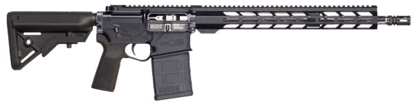 Patriot Ordnance Factory 02429 Rogue LMR Base Sports South ROTR 308 Win 20+1 16.50" Carbon Fiber Wrapped Barrel, Black Anodized Picatinny Rail, M-LOK Handguard, 6 Position B5 Bravo Black Synthetic Stock & B5 Grip