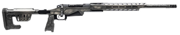 Fierce Firearms FMTR22CM20DGL Reaper MTN 22 Creedmoor 3+1 20" Carbon Fiber Match Grade Threaded Barrel, Distressed Grey Cerakote w/Picatinny Rail Receiver, Carbon Fiber M-LOK Handguard, Adj Fold & Lock Black Carbon Fiber Stock, Vertical w/Thumb Shelf Grip