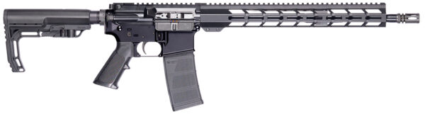 Patriot Ordnance Factory 02315 P-15 Base 5.56 NATO 30+1 16.50" Black Anodized Match Grade Threaded Barrel, Black Anodized Picatinny Rail Aluminum Receiver, M-LOK Handguard, MFT Tactical Black Synthetic Stock, A2 Style Grip