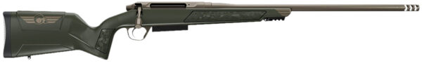 Christensen Arms 8011503600 Evoke 7mm BC 3+1 16.25" Dark Gray Cerakote Button Rifled/Threaded Barrel, Dark Gray Cerakote Picatinny Rail Steel Receiver, Adjustable Gray w/Bronze Logo Polymer Stock