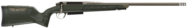 Christensen Arms 8011503601 Evoke 7mm BC 3+1 20" Dark Gray Cerakote Button Rifled/Threaded Barrel, Dark Gray Cerakote Picatinny Rail Steel Receiver, Adjustable Gray w/Bronze Logo Polymer Stock