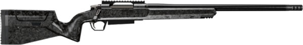 Christensen Arms 8011400600 Modern Carbon Full Size 7mm PRC 3+1 24" Carbon Fiber Wrapped Match Grade Threaded Barrel, Black Nitride Picatinny Rail Adj w/Picatinny Rail, Black Carbon Fiber Stock, Black Polymer Grip