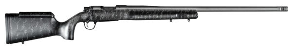 Christensen Arms 8010200400 Mesa Long Range 300 Win Mag 3+1 26" Tungsten Gray Cerakote Button Rifled Free Floating Steel Barrel, Tungsten Gray Cerakote Aluminum Receiver, Black w/Gray Webbing Fixed Long Range Stock