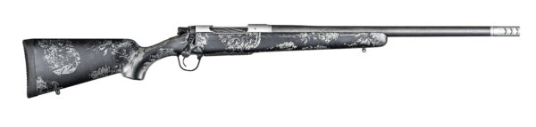Christensen Arms 8010631300 Ridgeline FFT Full Size 6.8 Western 3+1 20" Stainless Threaded Barrel, Stainless Drilled & Tapped Aluminum Receiver, Black w/Gray Accents Fixed Sporter Carbon Fiber Stock, Right Hand