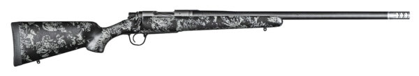 Christensen Arms 8010615500 Ridgeline FFT Full Size 300 Win Mag 3+1 22" Stainless Threaded Barrel, Stainless Drilled & Tapped Aluminum Receiver, Black w/Gray Accents Fixed Sporter Carbon Fiber Stock, Right Hand