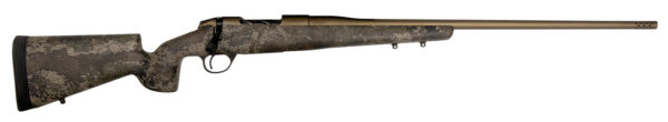 Fierce Firearms FCEFRYLR65CRDBZST Fury LR Full Size 6.5 Creedmoor 4+1 24" Bronze Cerakote Match Grade Barrel, Bronze Cerakote Steel Drilled & Tapped Receiver, TrueTimber Strata Fixed Carbon Fiber Stock, Right Hand
