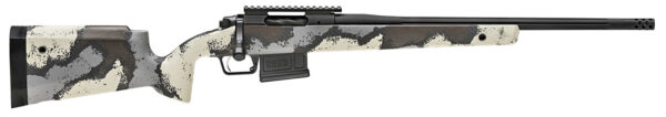 Springfield Armory BAW9206CMD Model 2020 Waypoint 6mm Creedmoor 5+1 20" Graphite Black Cerakote Fluted Barrel, Graphite Black Cerakote Picatinny Rail Stainless Steel Receiver, Ridgeline Camo Fixed Carbon Fiber Stock ,